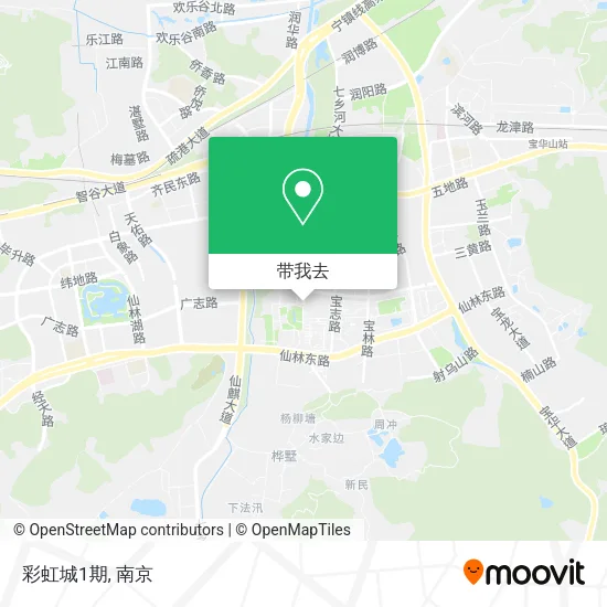 彩虹城1期地图