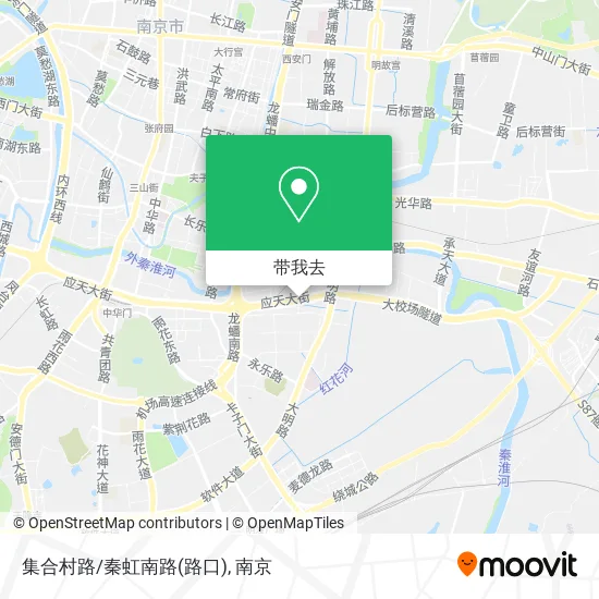 集合村路/秦虹南路(路口)地图