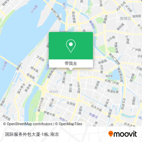 国际服务外包大厦-1栋地图