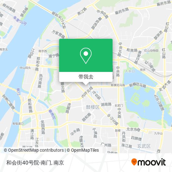 和会街40号院-南门地图