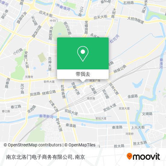 南京北洛门电子商务有限公司地图