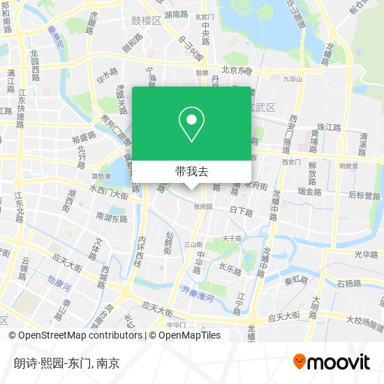 朗诗·熙园-东门地图