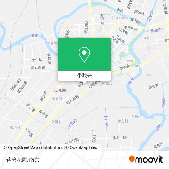 蒋湾花园地图