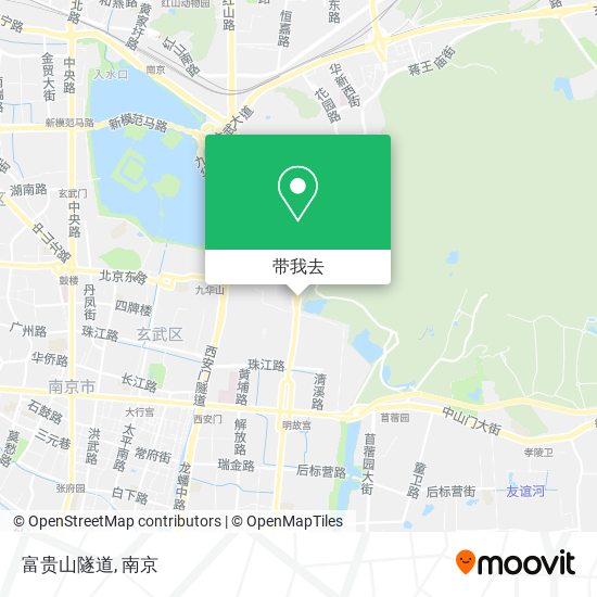 富贵山隧道地图