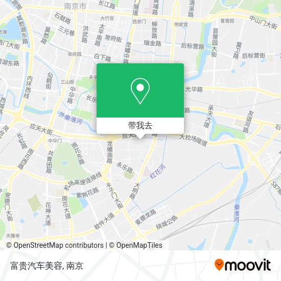 富贵汽车美容地图