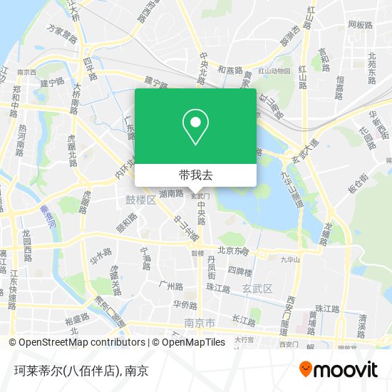 珂莱蒂尔(八佰伴店)地图
