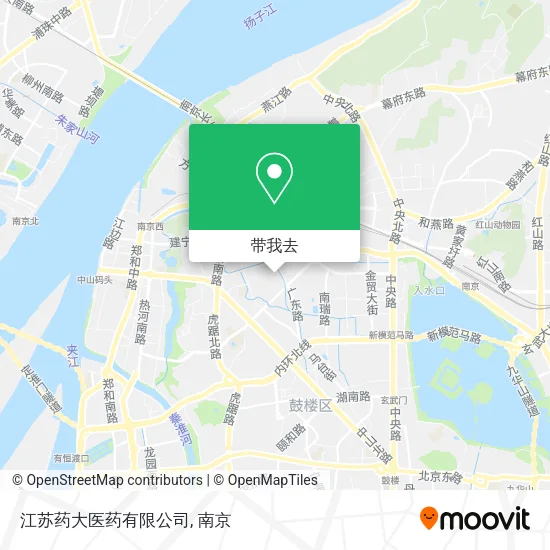 江苏药大医药有限公司地图