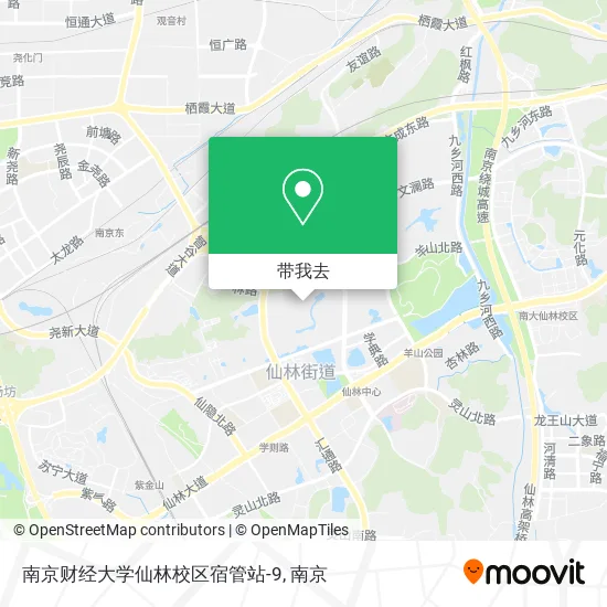 南京财经大学仙林校区宿管站-9地图
