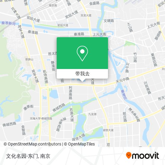 文化名园-东门地图