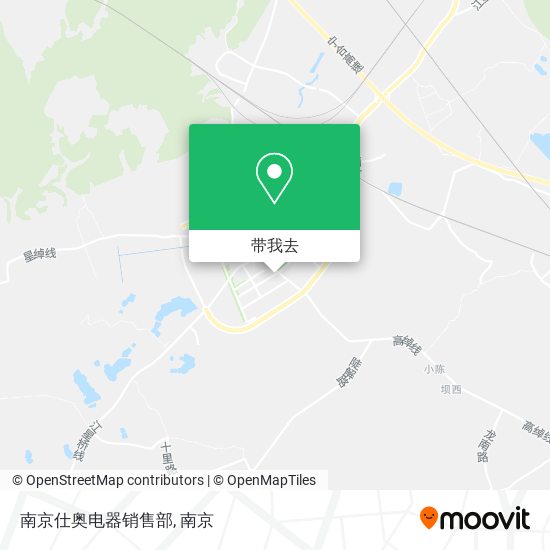 南京仕奥电器销售部地图