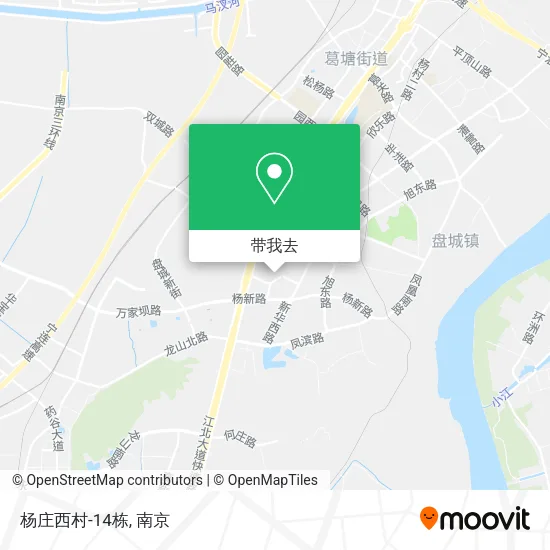 杨庄西村-14栋地图