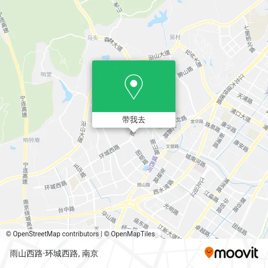 雨山西路·环城西路地图
