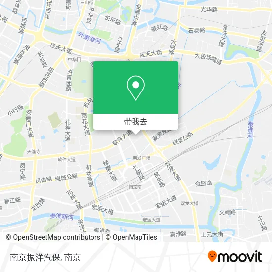 南京振洋汽保地图