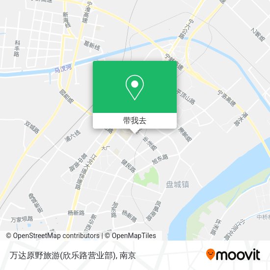 万达原野旅游(欣乐路营业部)地图