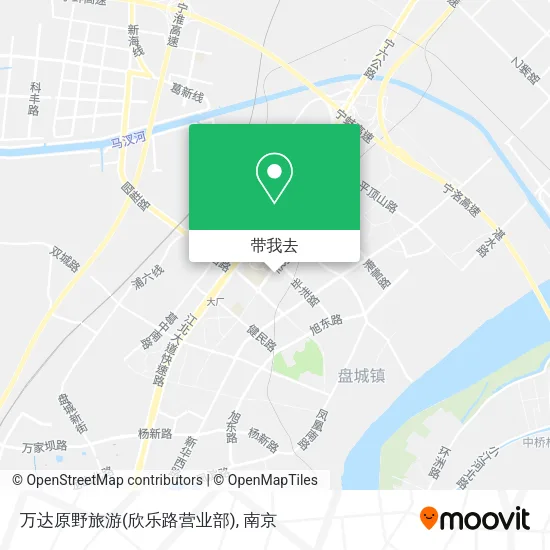 万达原野旅游(欣乐路营业部)地图