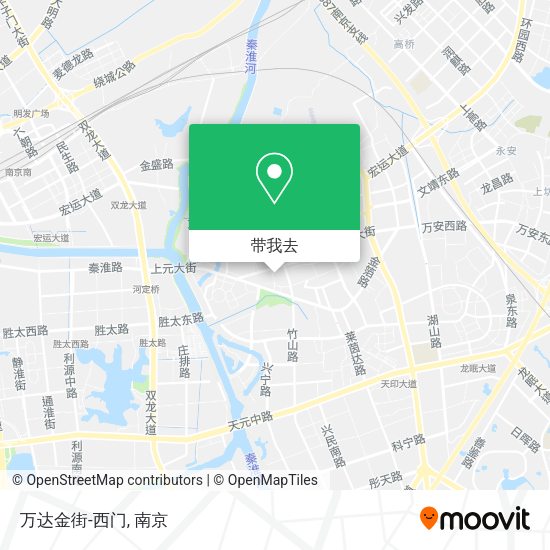 万达金街-西门地图