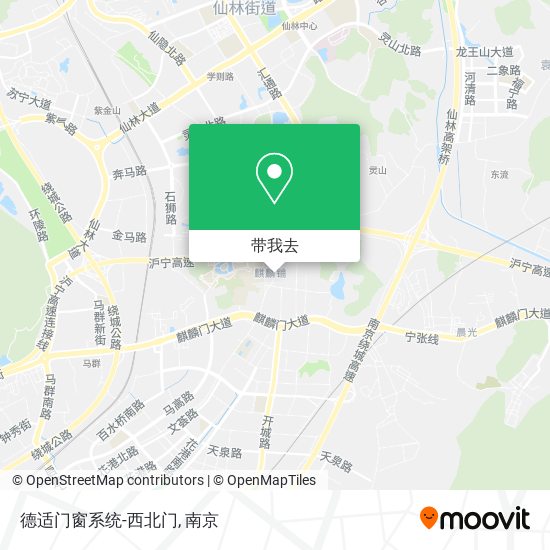 德适门窗系统-西北门地图