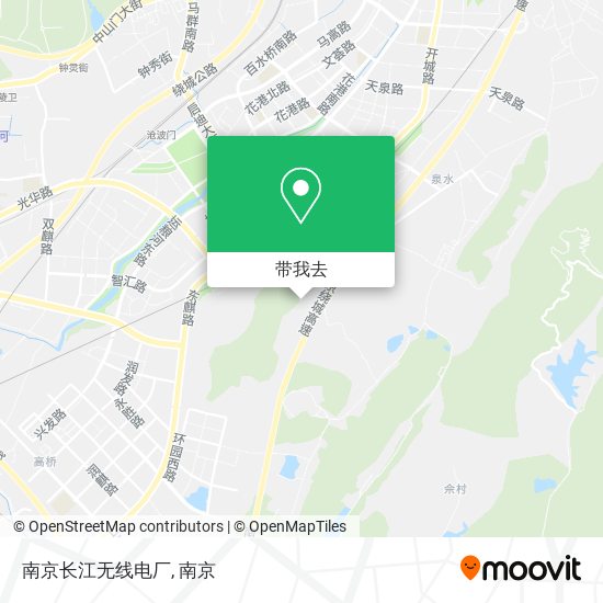 南京长江无线电厂地图