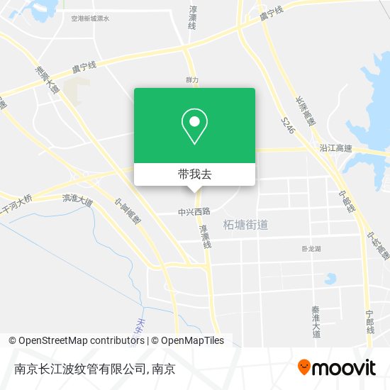 南京长江波纹管有限公司地图