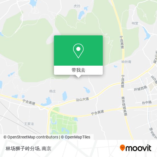 林场狮子岭分场地图