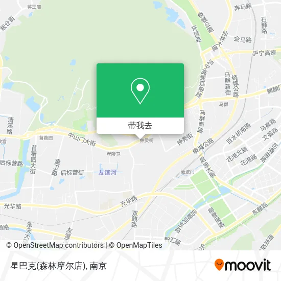星巴克(森林摩尔店)地图
