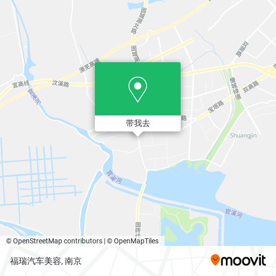 福瑞汽车美容地图