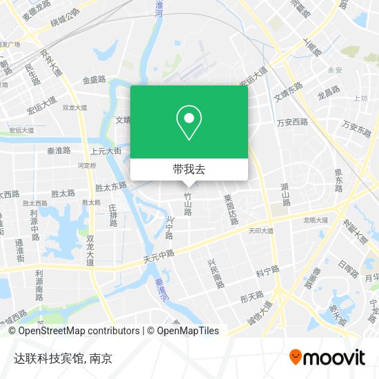 达联科技宾馆地图