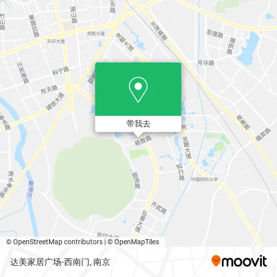 达美家居广场-西南门地图