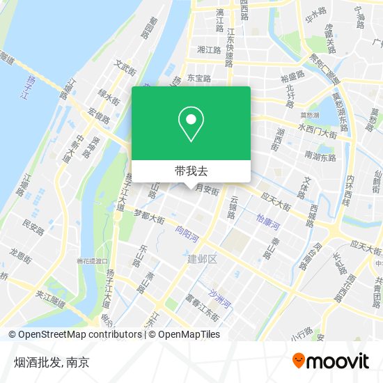 烟酒批发地图