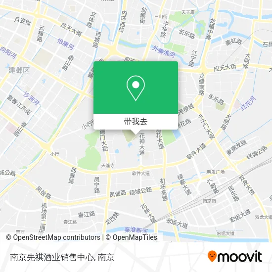 南京先祺酒业销售中心地图