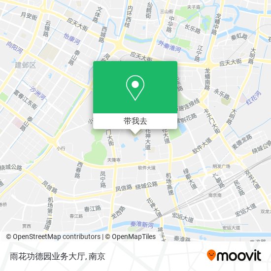雨花功德园业务大厅地图
