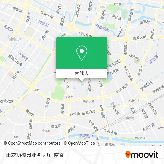 雨花功德园业务大厅地图