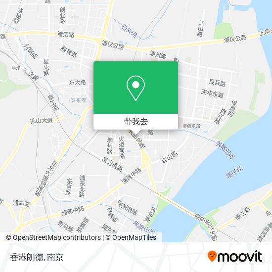香港朗德地图
