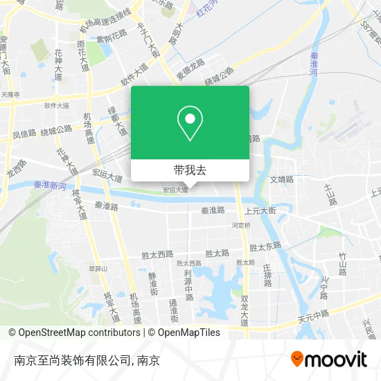 南京至尚装饰有限公司地图