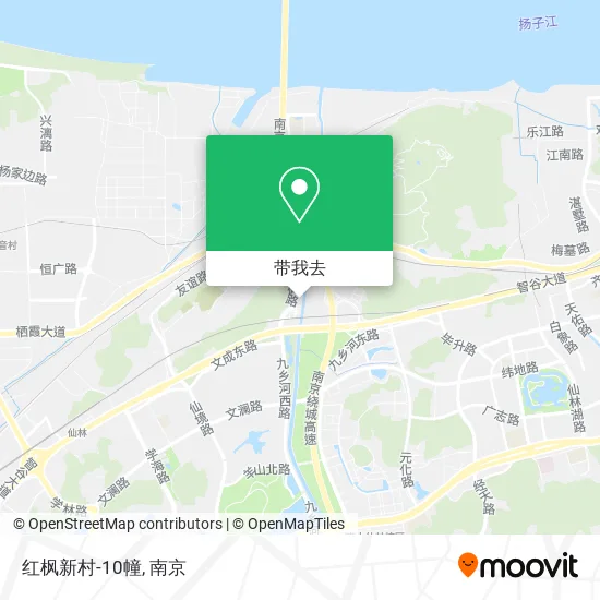 红枫新村-10幢地图