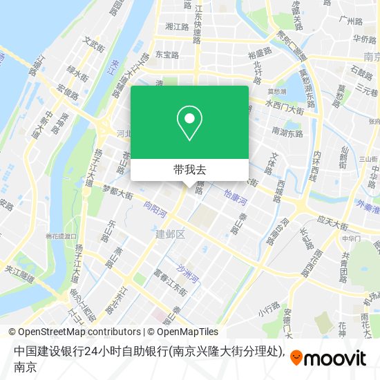 中国建设银行24小时自助银行(南京兴隆大街分理处)地图