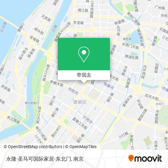 永隆·圣马可国际家居-东北门地图
