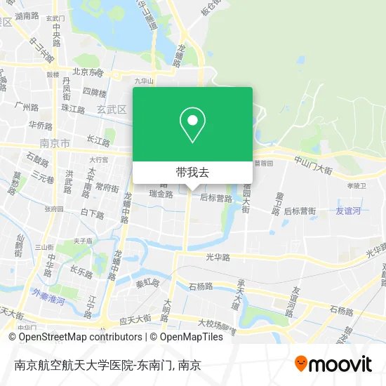 南京航空航天大学医院-东南门地图