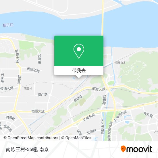 南炼三村-55幢地图