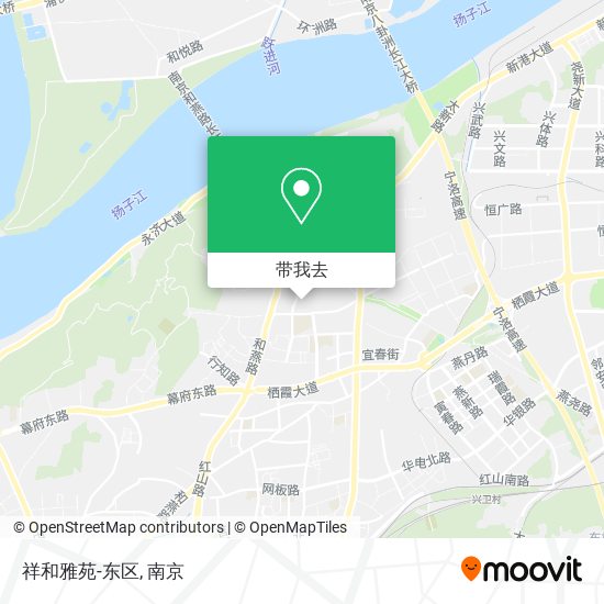 祥和雅苑-东区地图