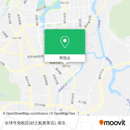 全球号免税店(砂之船奥莱店)地图