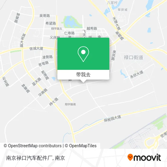 南京禄口汽车配件厂地图