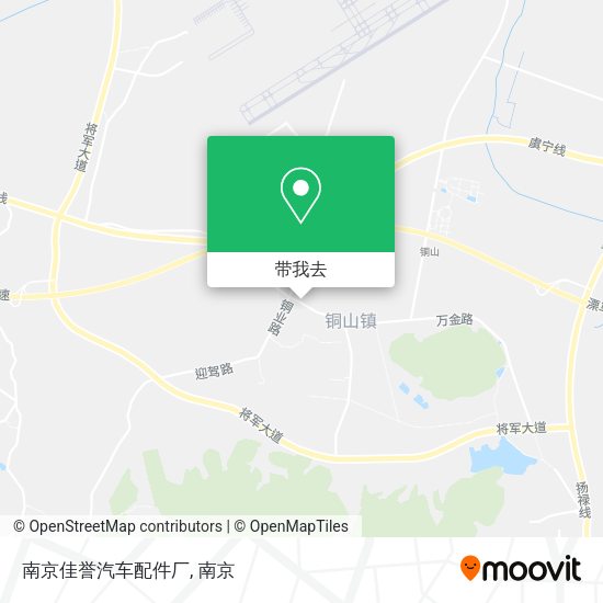 南京佳誉汽车配件厂地图