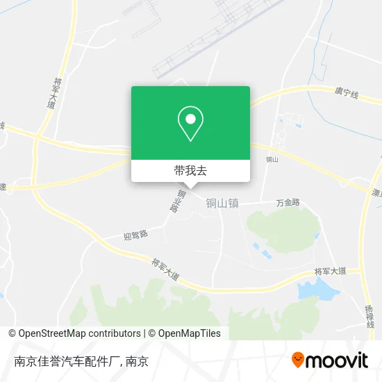 南京佳誉汽车配件厂地图