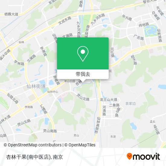 杏林干果(南中医店)地图