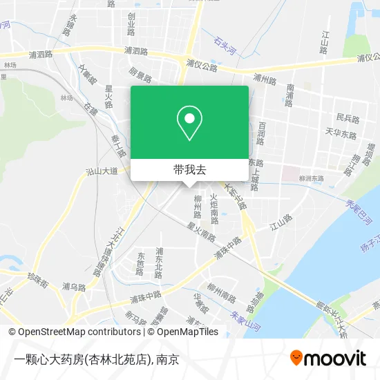 一颗心大药房(杏林北苑店)地图