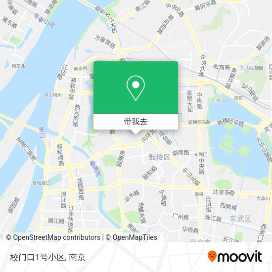 校门口1号小区地图