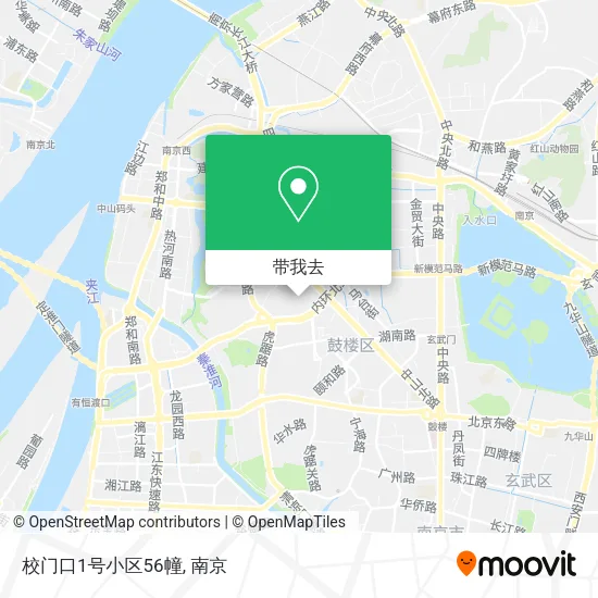 校门口1号小区56幢地图