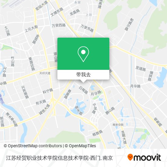 江苏经贸职业技术学院信息技术学院-西门地图