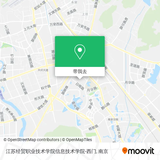 江苏经贸职业技术学院信息技术学院-西门地图